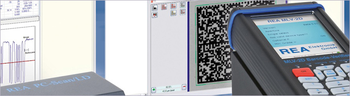 REA MLV-2D verifikátor pro kontrolu čárových kódů