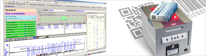 REA VeriCube verifikátor pro kontrolu čárových kódů